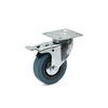 Kolo za voziček PP/guma 75x21mm vrtljivo z zavoro Pro-Tech TOOLS 15928