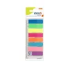 Zaznamki, plastični, 8x25 listov, 45x12 mm, STICK N, neonske barve, 200 listov