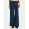 Patrizia Pepe Hlače iz tkanine 8P0813/A715 Modra Wide Leg