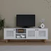 Hanah Home TV Komoda Bohemian 1600-144, 160x56x40 cm, Bela