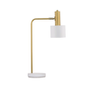 PAZ STOLNA LAMPA E27 /IP20/ZLATNA & BIJELA