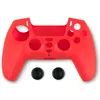 Spartan Gear Controller Silicon Skin Cover & Thumb Grips - Red Playstation 5