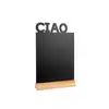 Crna tabla Securit Silhouette CIAO 25x35x6 cm