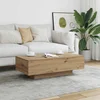 Stolić za kavu boja hrasta 100 x 49,5 x 31 cm konstruirano drvo