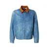 LEVIS Prehodna jakna moder denim/konjak