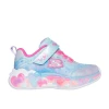 Skechers Patike za devojčice Eternal Hear Lights, 302696N-LBMT, Svetloplave