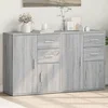 Komoda 2 kom siva boja hrasta 60x31x70cm od konstruiranog drva