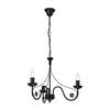 Luster na lancu DONATO 3xE14/40W/230V crna