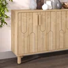 Hanah Home Konzola Vincent, 120x73,6x29,6 cm, Hrast