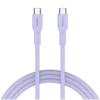 CANYON cable OnWire 60CL C-C 60W COLOR Braided 1m Purple - CND-CCAP60AB10PU