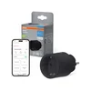 Osram - Pametna utičnica SMART+ MATTER SCHUKO 2300W/230V/10A Wi-Fi crna