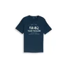 TOM TAILOR Majica mornarska/pastelno modra