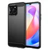 Futrola Carbon Shield TPU za Honor X6a - Crna KP29992