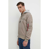 ALPHA INDUSTRIES Prehodna jakna MA-1  bež / temno siva