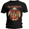 Iron Maiden Unisex majica Powerslave Lightning Circle XL