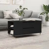Stolić za kavu crni 102 x 44,5 x 50 cm od konstruiranog drva