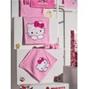 Sinsay - Set peškira i traka za glavu Hello Kitty - orhideja