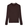 VERO MODA Majica VMRosa temno rjava
