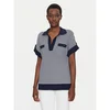 Luisa Spagnoli Polo majica Caio 58672 Bela Regular Fit