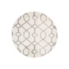 Chemex Koberec Boho Modern Shaggy Soft Circle L224D Bež Siva