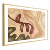 shumee Plakat - Barvite oblike - obrabljene figure, obarvane z apnom