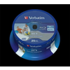 Verbatim BD-R SL DataLife 25GB, 6x, tiskljiv, vreteno 25 kosov