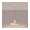 Sollux SL.1704 - Luster na sajli BILO 1xE27/15W/230V, prečnika 35 cm, krem
