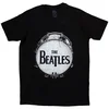 The Beatles Majica Original Drum Skin Unisex Black 2XL