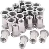 shumee Falon Tech M3 cilindrične zakovične matice 50 kosov 0,5-2,0 mm