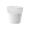 PROSPERPLAST DTRE175-S449 Saksija Tre 18x18cm bela