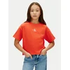 Calvin Klein Jeans Majica LVCKSJA16G Rdeča Boxy Fit