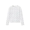 MANGO KIDS Majica svetlo modra/rjava/bela