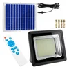 shumee Solarna halogenska svetilka s senzorjem somraka 200W 619 LED svetilka 10Ah aluminij