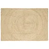 Tepisi za područja Bijela 140 x 200 cm Juta