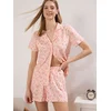 Trendyol Milla Ženski set pidžame Thmss25Pt00364, Roze