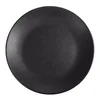 Porcelain plate, 30cm, Seasons, Black - Porland