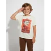 Sinsay - Pamučna majica sa printom PAW Patrol - boja pšenice