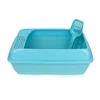 Mačje stranišče z rešetkami Select moder 50x38x15cm Happet - Mačja stranišča