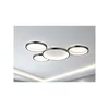 HOME LIGHT Vesta 372 LED plafonjera 50W crna OUTLET