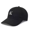 Kapa s šiltom Calvin Klein Jeans Embroidered Monogram Cap LV04K5024G Črna