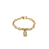GUESS Zapestnica CRYSTAL LOVE zlata