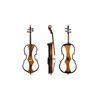 Električno violončelo zlato-rjav NOVITA 3.0 Gewa GS402.502