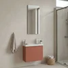 HANAH HOME Kupatilski ormarić sa umivaonikom i ogledalom (2 komada) Ferla 60 332