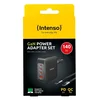Intenso Adapter 140W + Cable set W140A3C + C520 Black