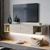 Hanah Home TV komoda Twist LED, 160 cm, travertin