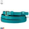 Princ Leather Ženski kaiš, Kožni, Tirkizni