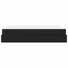 Okvir kreveta s madracem Ostalo 2 pcs Crna PVC