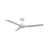 BAYSIDE 21302449 - Plafonski ventilator SOMERSET, prečnika 122 cm, beo + daljinski upravljač