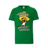 LOGOSHIRT Majica Looney Tunes Arriba! Andale! svetlo rjava / rumena / zelena / bela