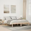 Dugi okvir kreveta bez madraca 140 x 220 cm od borovine